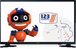 « 1,2,3 AUTOSERVICE IN DE SPOTLIGHTS OP TV » « 1,2,3 AUTOSERVICE IN DE SPOTLIGHTS OP TV »