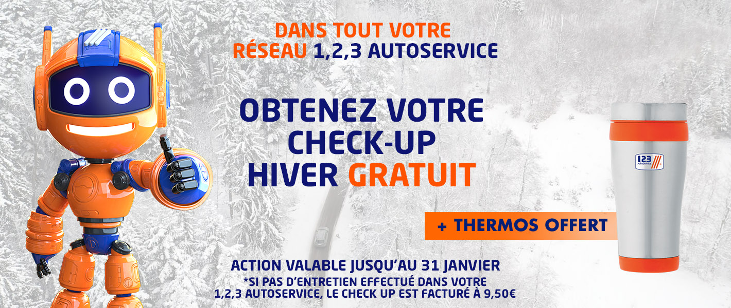 OBTENEZ VOTRE CHECK-UP HIVER GRATUIT !