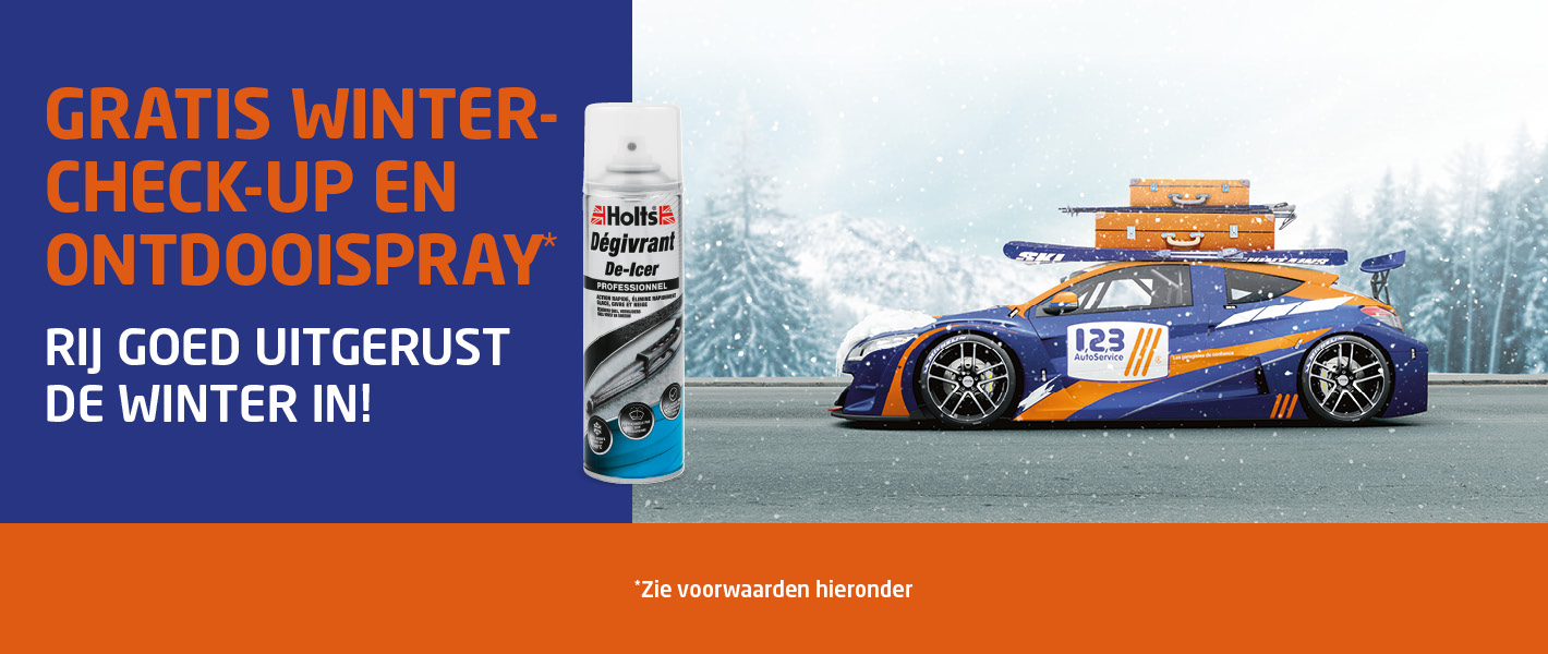 GRATIS WINTERCHECK-UP EN ONTDOOISPRAY *