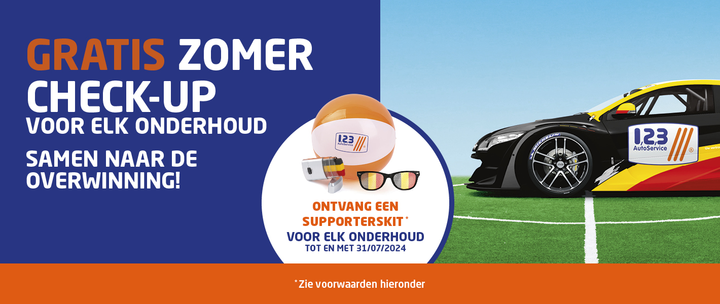 GRATIS ZOMERCHECK-UP VOOR ELK ONDERHOUD! GRATIS ZOMERCHECK-UP VOOR ELK ONDERHOUD!